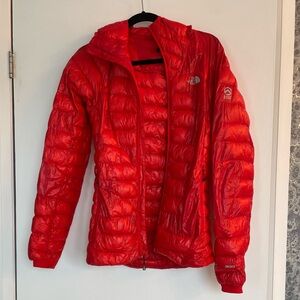 Red Women's The North Face Puffer Jacket - Summit Series